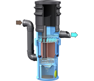 Regenwasserbehandlungsanlage 3P Hydrosystem® 400
